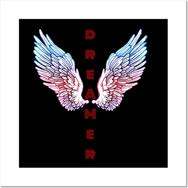 A dreamer design Wall Art by Byreem